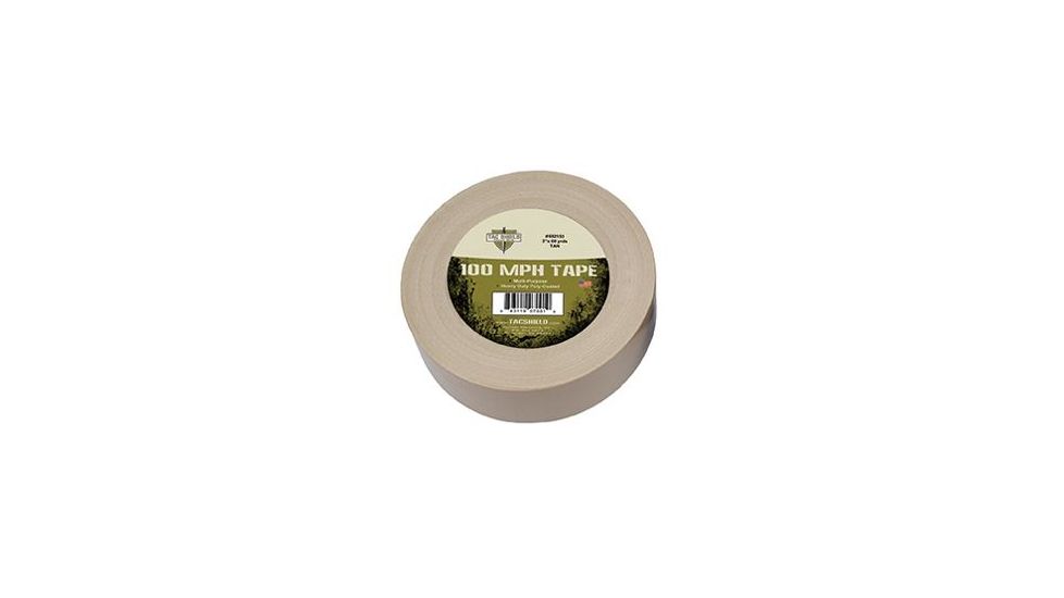 Tac Shield 100 MPH Tape, 2in. x 60 yards, Tan 03980