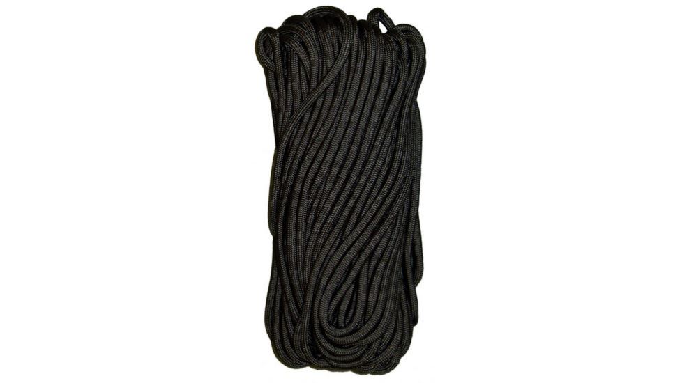 Tac Shield 550 Paracord, 50ft, Black, 50ft 03000