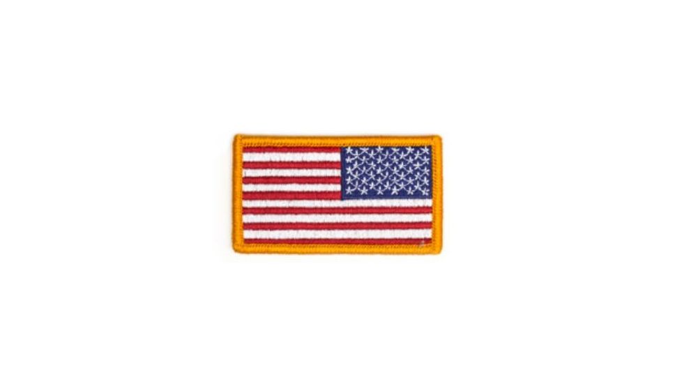 Tac Shield American Flag Patch RWB, Reverse 03801