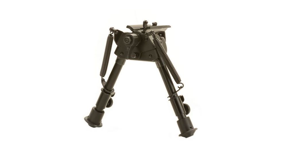 Tac Shield Heavy Duty Bi-pod Pivot Adjustable 9in.-13in., Matte Black T9502P