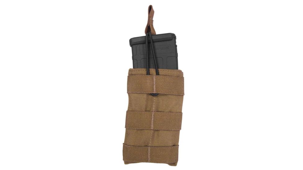 Tac Shield Single Speed Load-Rifle Magazine Belt Pouch, Coyote, T3556CY