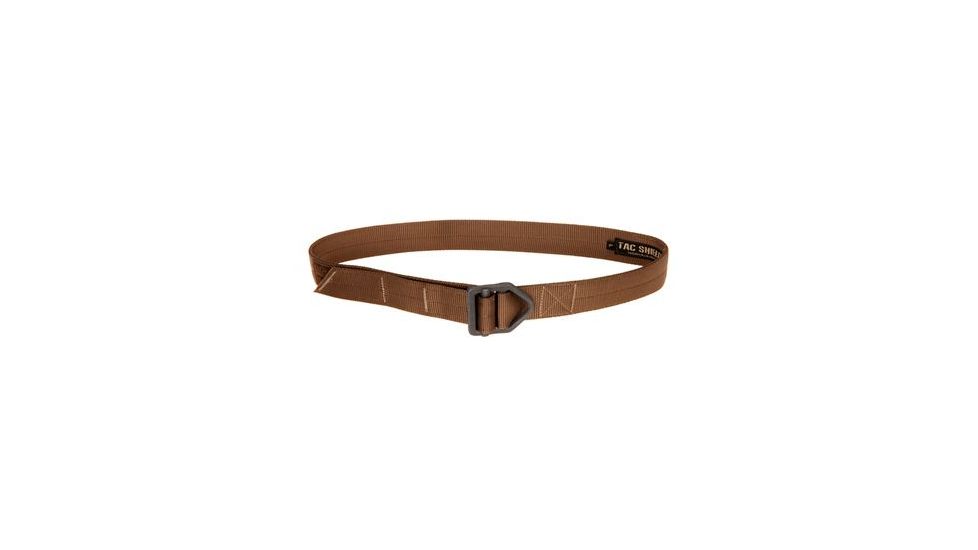 Tac Shield Tactical Riggers Belt, Medium, Brown T32MDBN