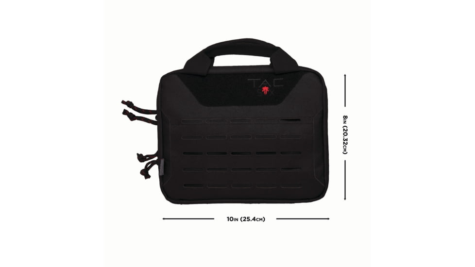 Tac-Six Crew Tactical Pistol Case, Black, 10814