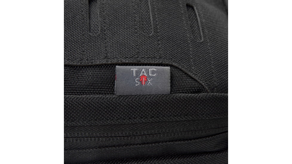 Tac-Six Crew Tactical Pistol Case, Black, 10814