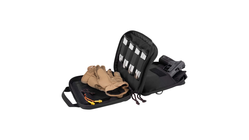 Tac-Six Crew Tactical Pistol Case, Black, 10814