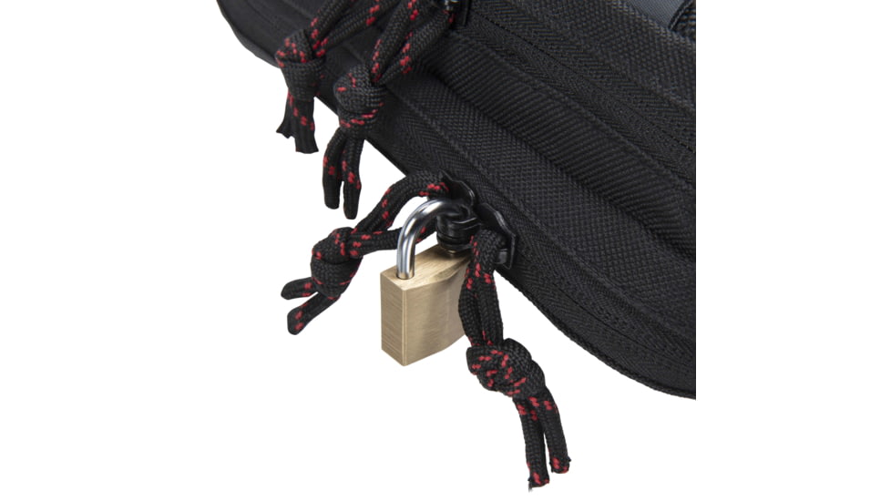 Tac-Six Crew Tactical Pistol Case, Black, 10814