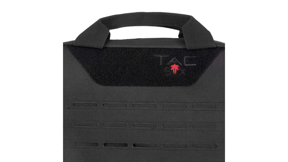 Tac-Six Crew Tactical Pistol Case, Black, 10814