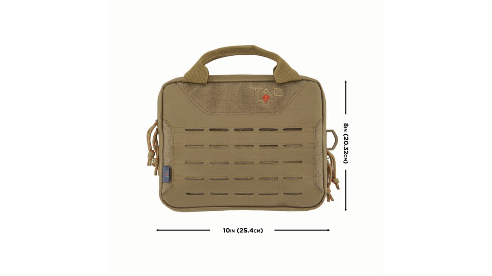 Tac-Six Crew Tactical Pistol Case, Coyote, 10816