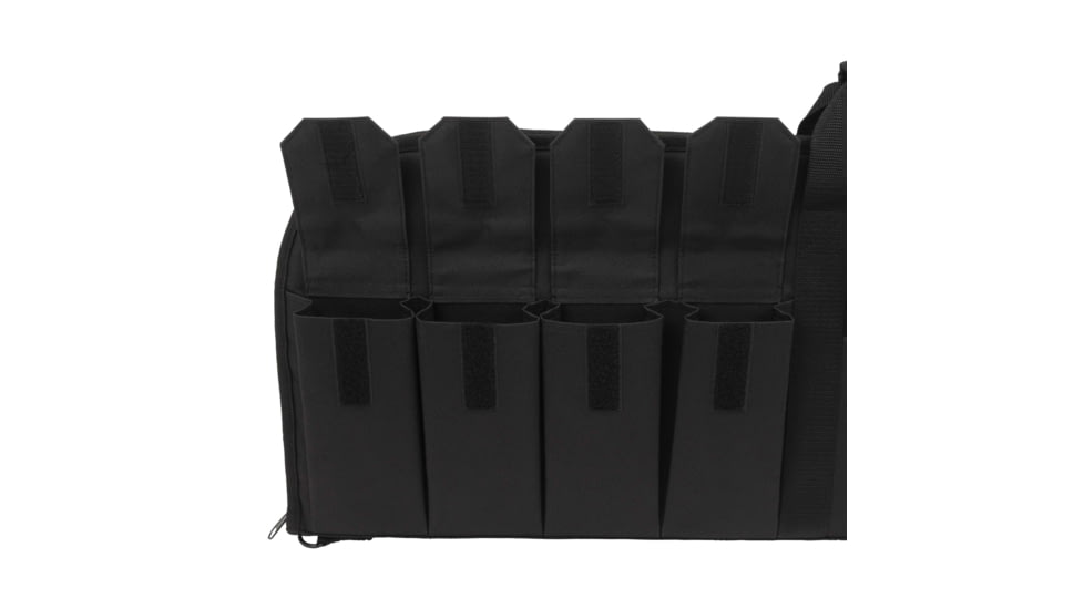 Tac-Six Pride6 Combat Tactical Rifle Case, Black, 37in, 10642