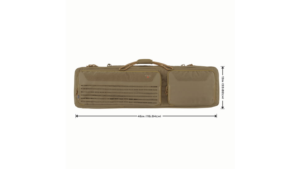 Tac-Six Unit 46 in Tactical Gun Case, Coyote, 10833