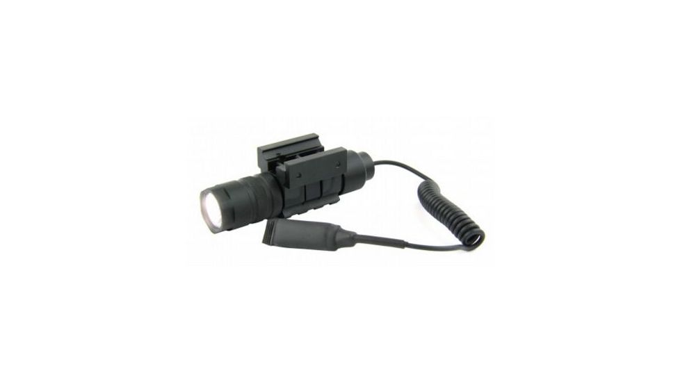 TacFire Cree LED Tactical Flashlight, CR123A, 150 Lumens, Black, FLR150