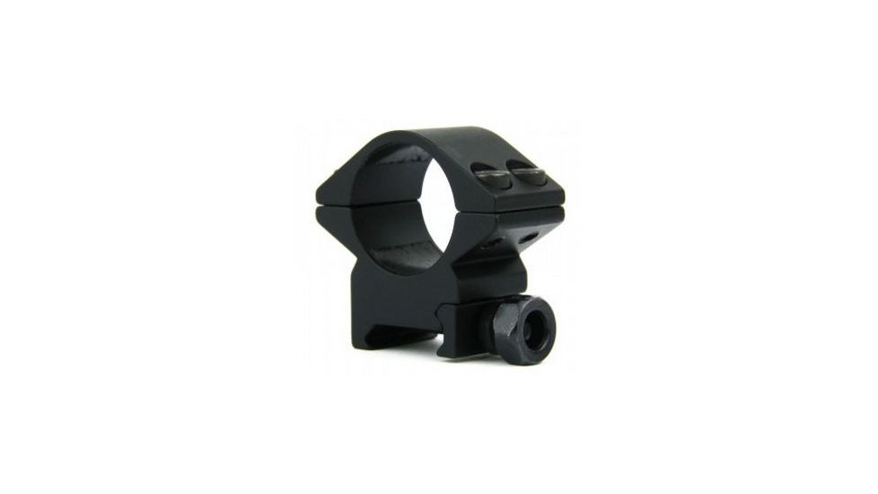 Tacfire 1in Rings/Low Profile Scope Rings, Heavy Duty, Black R03