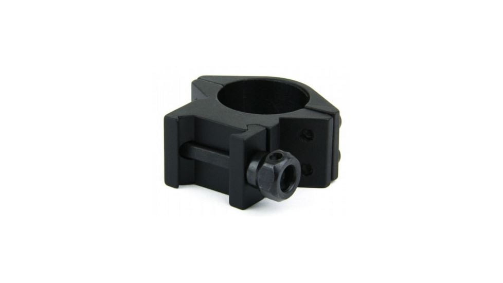 Tacfire 1in Rings/Low Profile Scope Rings, Heavy Duty, Black R03