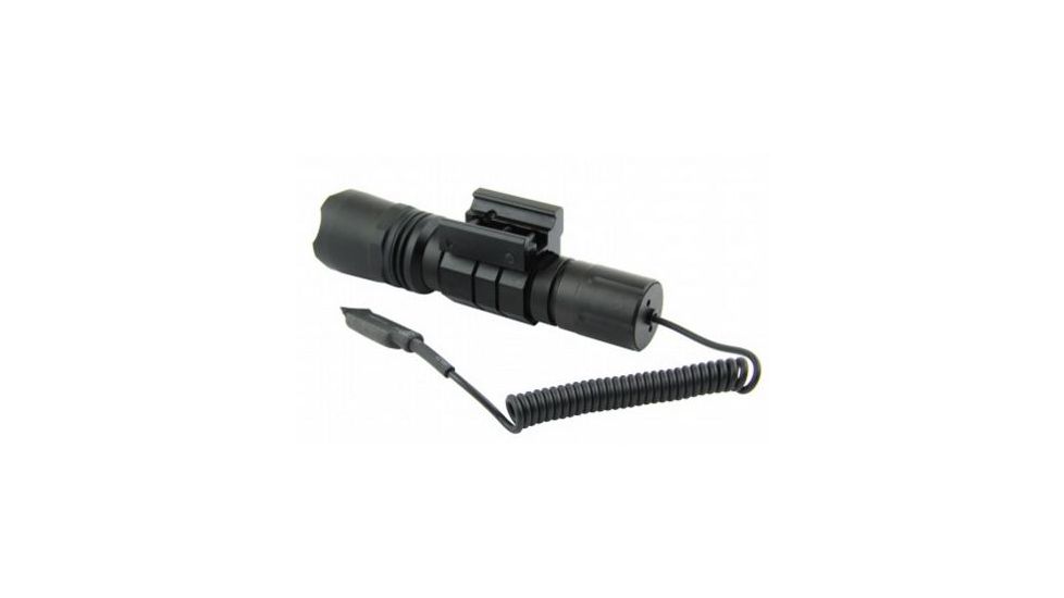 TacFire Cree LED Tactical Flashlight, CR123A, 220 Lumens, Black, FLR220, EDEMO1