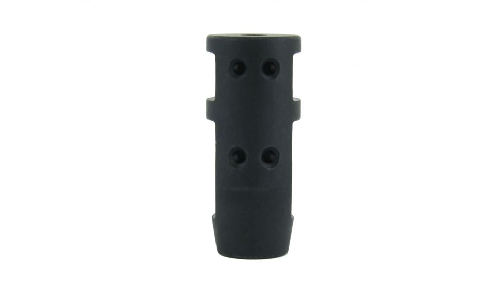 Tacfire .223/5.56 1/2inx28 Thread Dragon Muzzle Brake/ Steel, Black, MZ1018