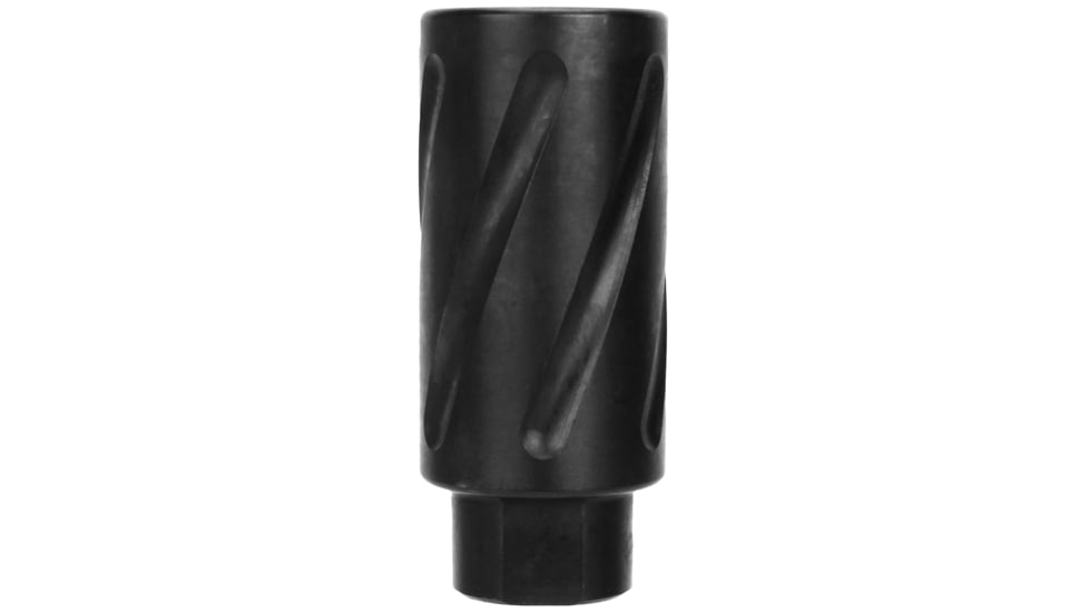 Tacfire .223/.556 1/2inX28 Thread Krinkov Style 1-Piece Muzzle Brake w/Crush Washer/Steel, Black MZ1007