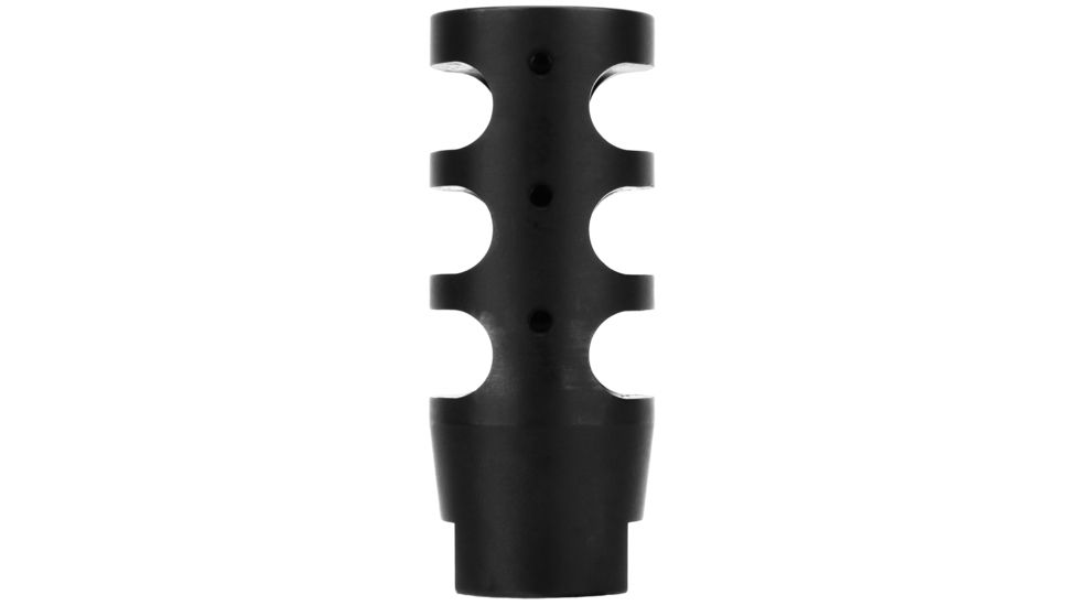 Tacfire .223/.556 1/2inX28 Tpi Compact Size Muzzle Brake w/Crush Washer/Steel, Black MZ1002