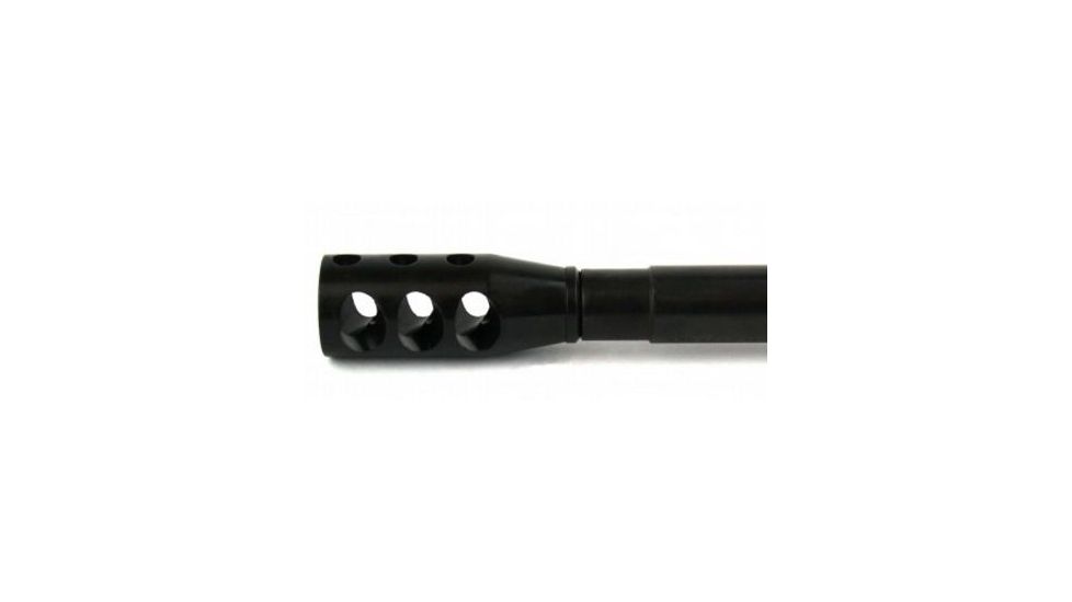 Tacfire .223/.556 1/2inX28 Tpi Compact Size Muzzle Brake w/Crush Washer/Steel, Black MZ1002