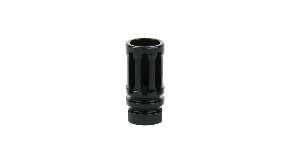 Tacfire .308 5/8inX24 Thread Bird Cage Muzzle Brake w/Crush Washer/Stainless Steel, Black MZ1001-3B