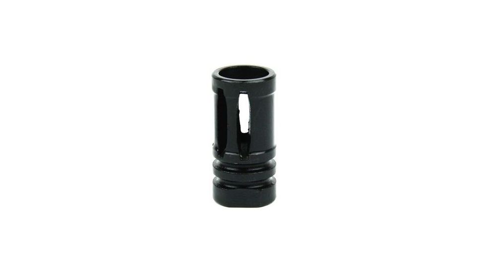 Tacfire .308 5/8inX24 Thread Bird Cage Muzzle Brake w/Crush Washer/Stainless Steel, Black MZ1001-3B