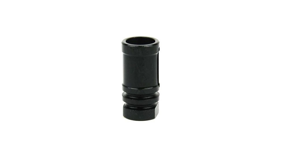 Tacfire .308 5/8inX24 Thread Bird Cage Muzzle Brake w/Crush Washer/Stainless Steel, Black MZ1001-3B