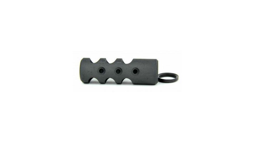 Tacfire .308 5/8inX24 Thread Full Size Muzzle Brake w/Crush Washer, Black MZ1003-3B