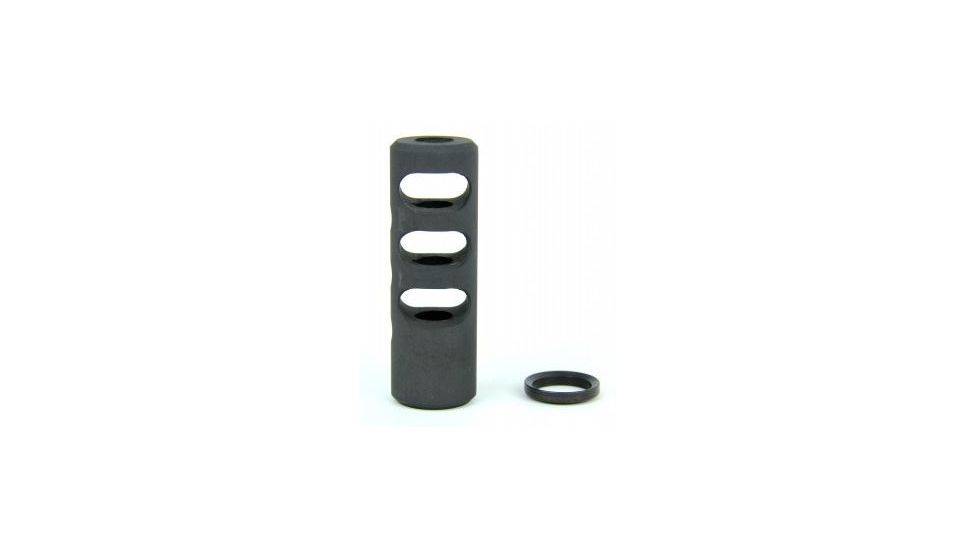 Tacfire .308 5/8inX24 Thread Full Size Muzzle Brake w/Crush Washer, Black MZ1003-3B