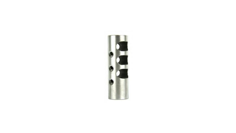 Tacfire .308 5/8inX24 Thread Full Size Muzzle Brake w/Crush Washer, Stainless Steel MZ1003-3SS