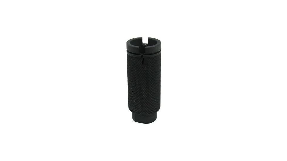 Tacfire .308 5/8inX24 Thread Krinkov 1-Piece Muzzle Brake w/Crush Washer/Steel, Black MZ1007-3B