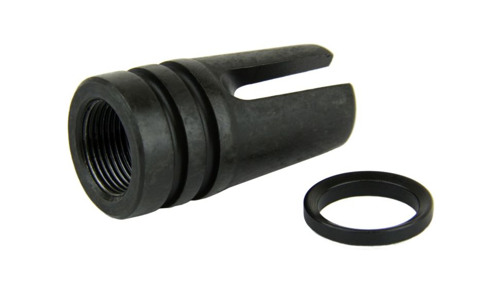 Tacfire .308 5/8inx24 Thread Three Prong Muzzle Brake/ Steel, Black, MZ1017-3B