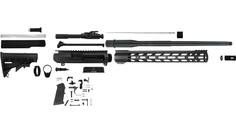 TacFire .308 Winchester 18 inch Rifle Kit w/ LPK, Black, Large, RK308-LPK-18BN