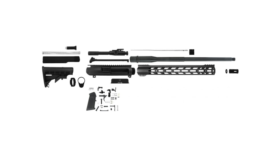 TacFire .308 Winchester 18 inch Rifle Kit w/ LPK, No Forward Assist, Black, Large, RK308NFA-18