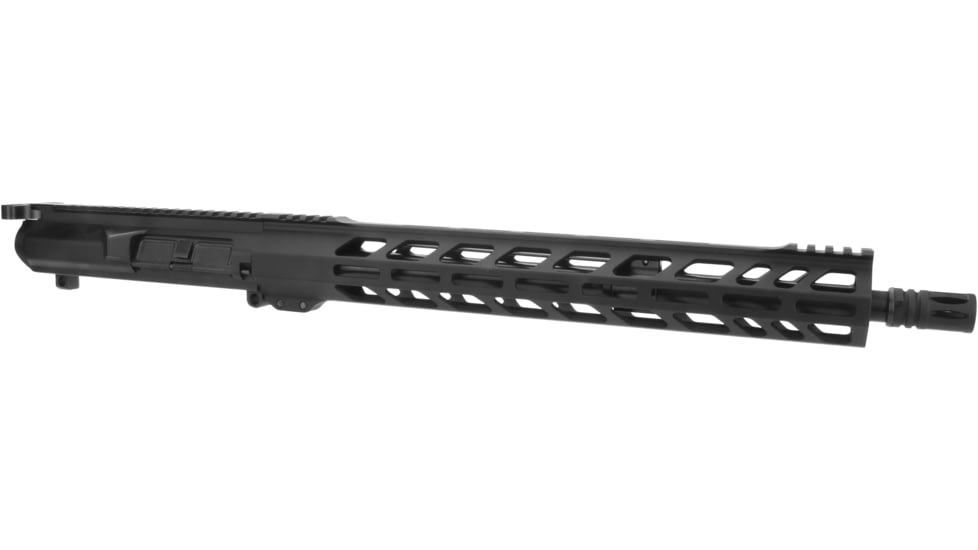 TacFire .308 Winchester Built 16 inch Upper Receiver w/o Forward Assist, Black, Large, BU-308NFA-16