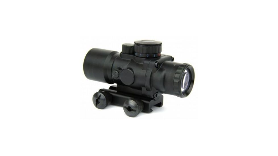 Tacfire 3X30 Tri-Ill. Ultra Compact Prism Scope, Black SCD330
