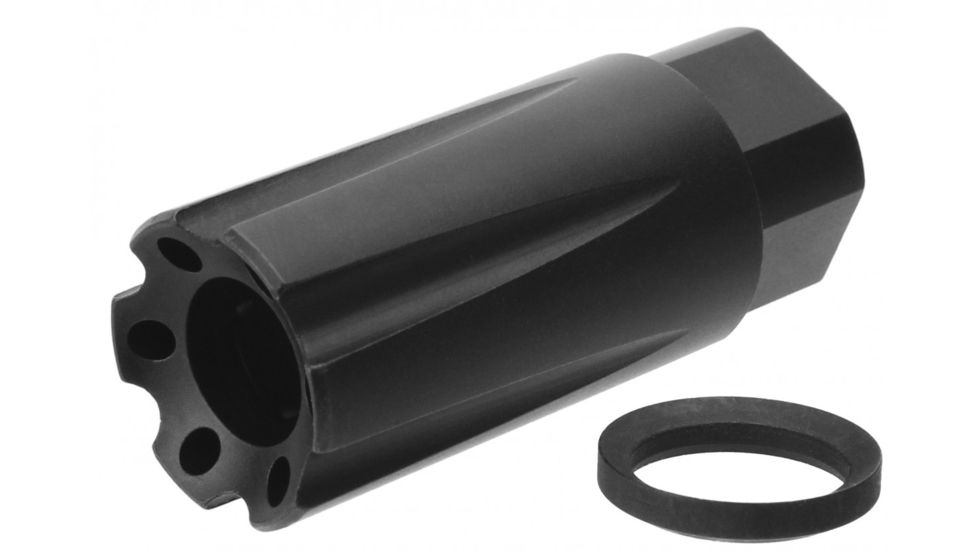 TacFire .45 Acp 5/8x24 Linear Barrel Compensator, Black, MZ1020-45ACP
