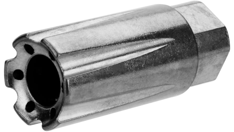 TacFire .45 ACP Linear Compensator, 5/8x24, Stainless Steel, Small, MZ1020-45ACP-SS