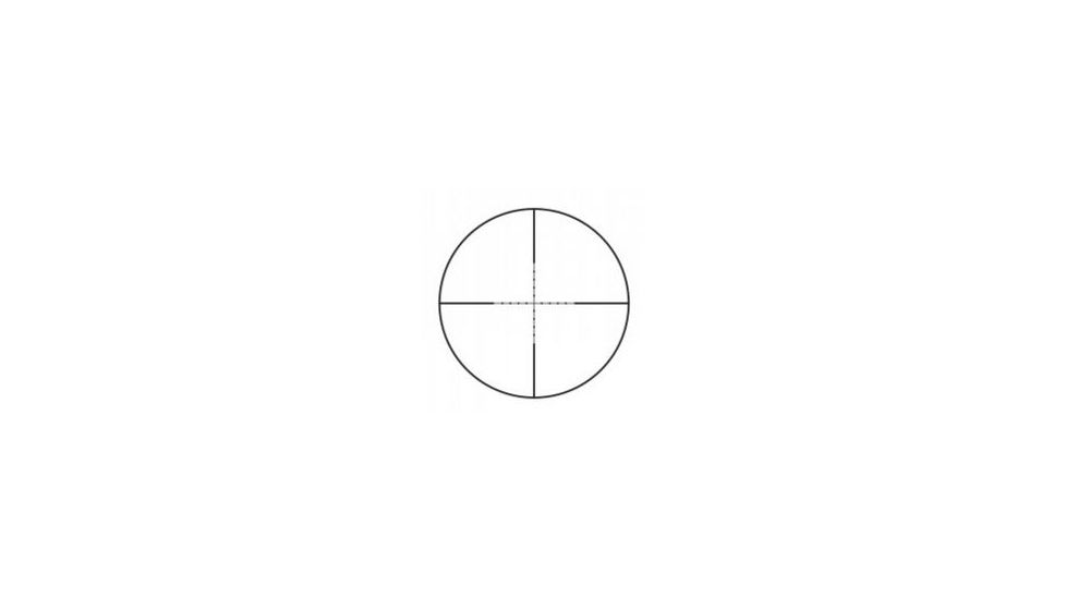 Tacfire 4X32 Compact Scope/Rings/Mil-Dot, Black SC432M
