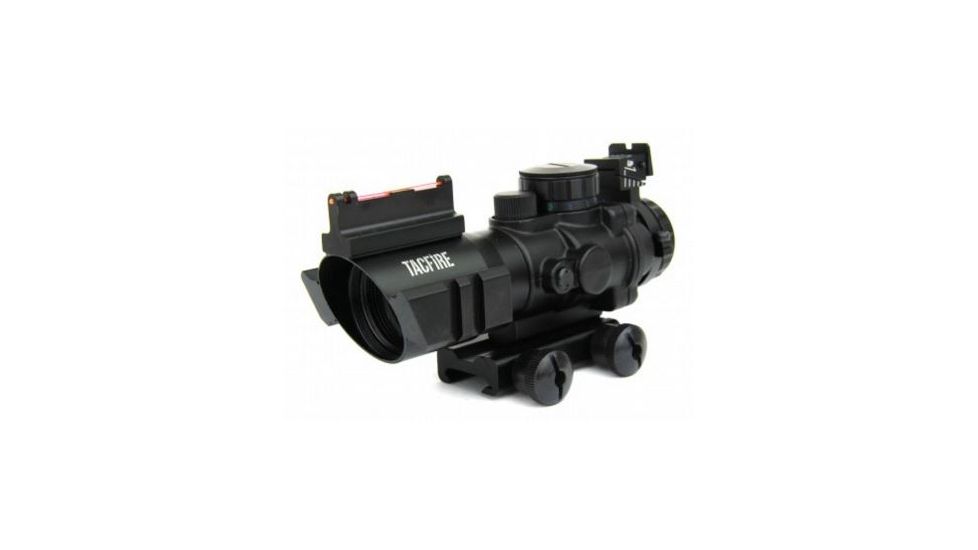 Tacfire 4X32 Tri-Ill. Scope w/Fo Sight/Rapid Ranging, Black SCDFO432-R