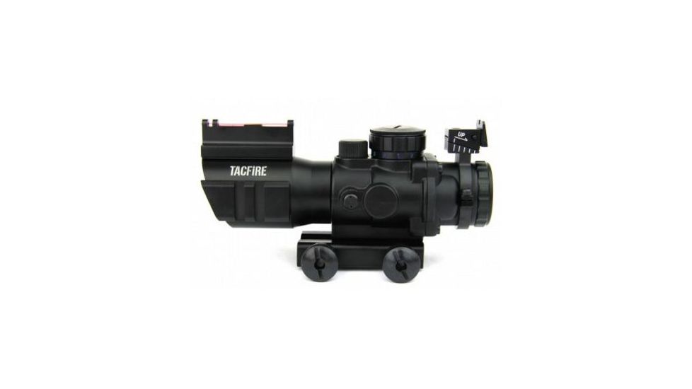 Tacfire 4X32 Tri-Ill. Scope w/Fo Sight/Rapid Ranging, Black SCDFO432-R