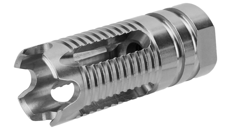 TacFire 5.56 1/2X28 4-Prong Muzzle Brake, Black, MZ1014SS-N