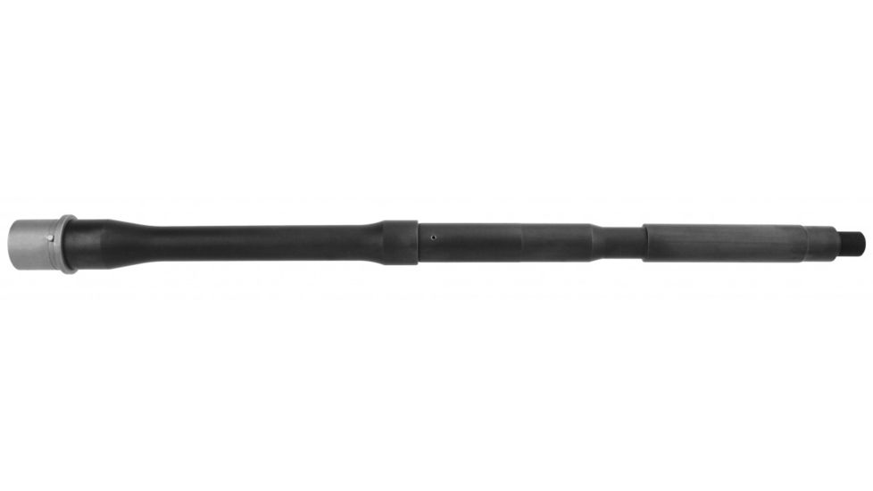 TacFire 5.56 Nato 16in 1x8 Nitride Barrel w/Nib Extension, Black, BAR55618-BN