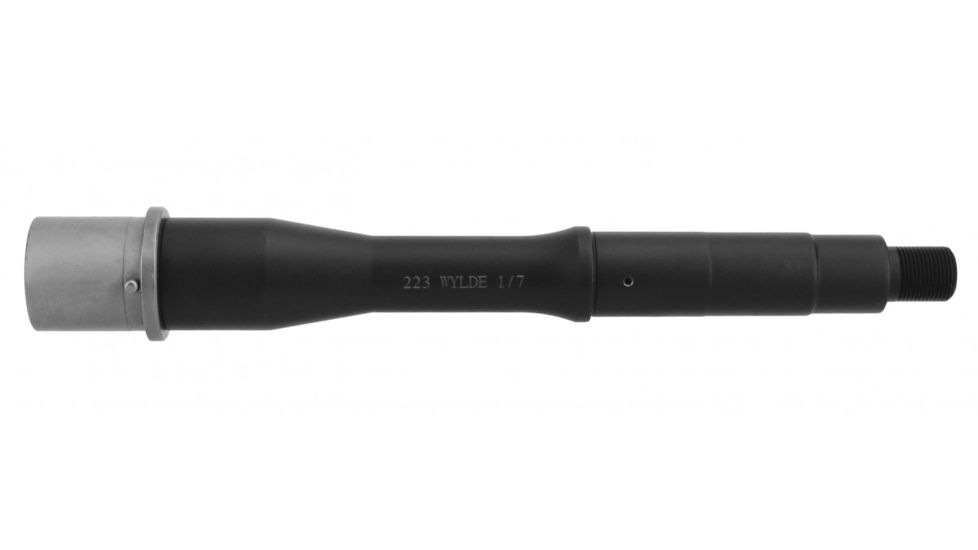 TacFire 5.56 Nato 7.5in 1x7 Twist Nitride Barrel w/Nib Extension, Black, BAR55617-7BN