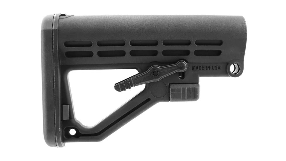 TacFire 6-Position Mil-Spec Stock w/Pad, Black, MAR082B
