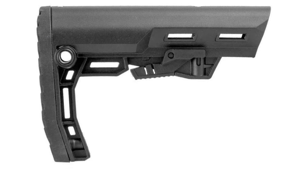 TacFire 6-Position Operator Stock w/Quick-Detach Point, Black, MAR156O