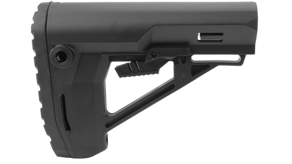 TacFire 6-Position Ranger Stock w/Quick-Detach Point, Black, MAR156R