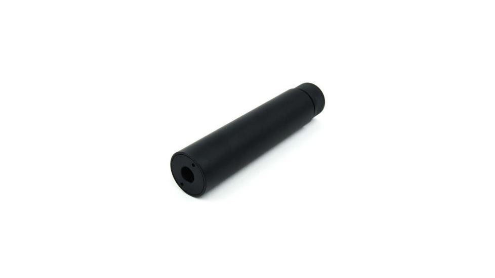 Tacfire 7.62/39mm 14-1 Left Hand Thread On 6in Muzzle Brake/Steel, Black MZ2006L