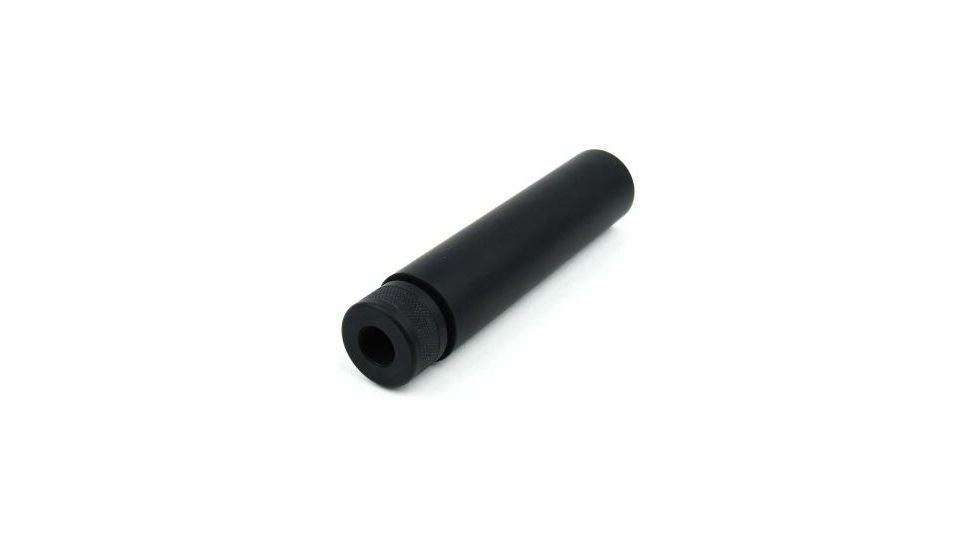 Tacfire 7.62/39mm 14-1 Left Hand Thread On 6in Muzzle Brake/Steel, Black MZ2006L