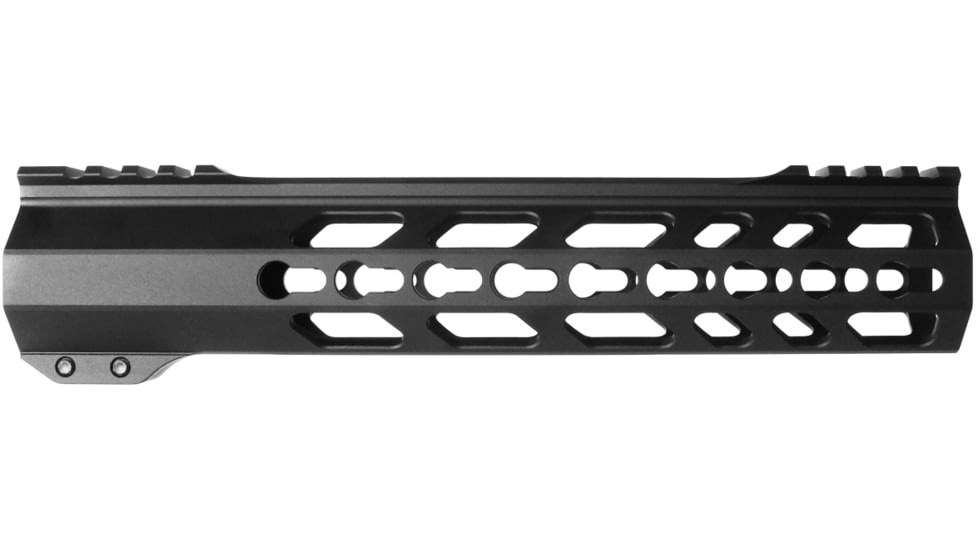 TacFire A.C.E Series KeyMod Free Float Handguard, 10in, Black, Small, HG21-10
