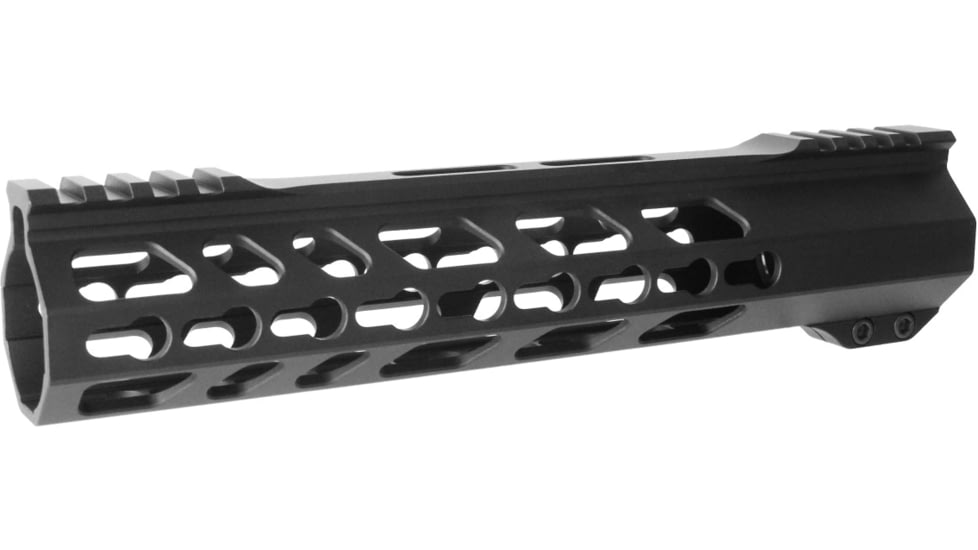 TacFire A.C.E Series KeyMod Free Float Handguard, 10in, Black, Small, HG21-10
