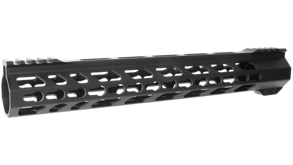 TacFire A.C.E Series KeyMod Free Float Handguard, 13in, Black, Small, HG21-13